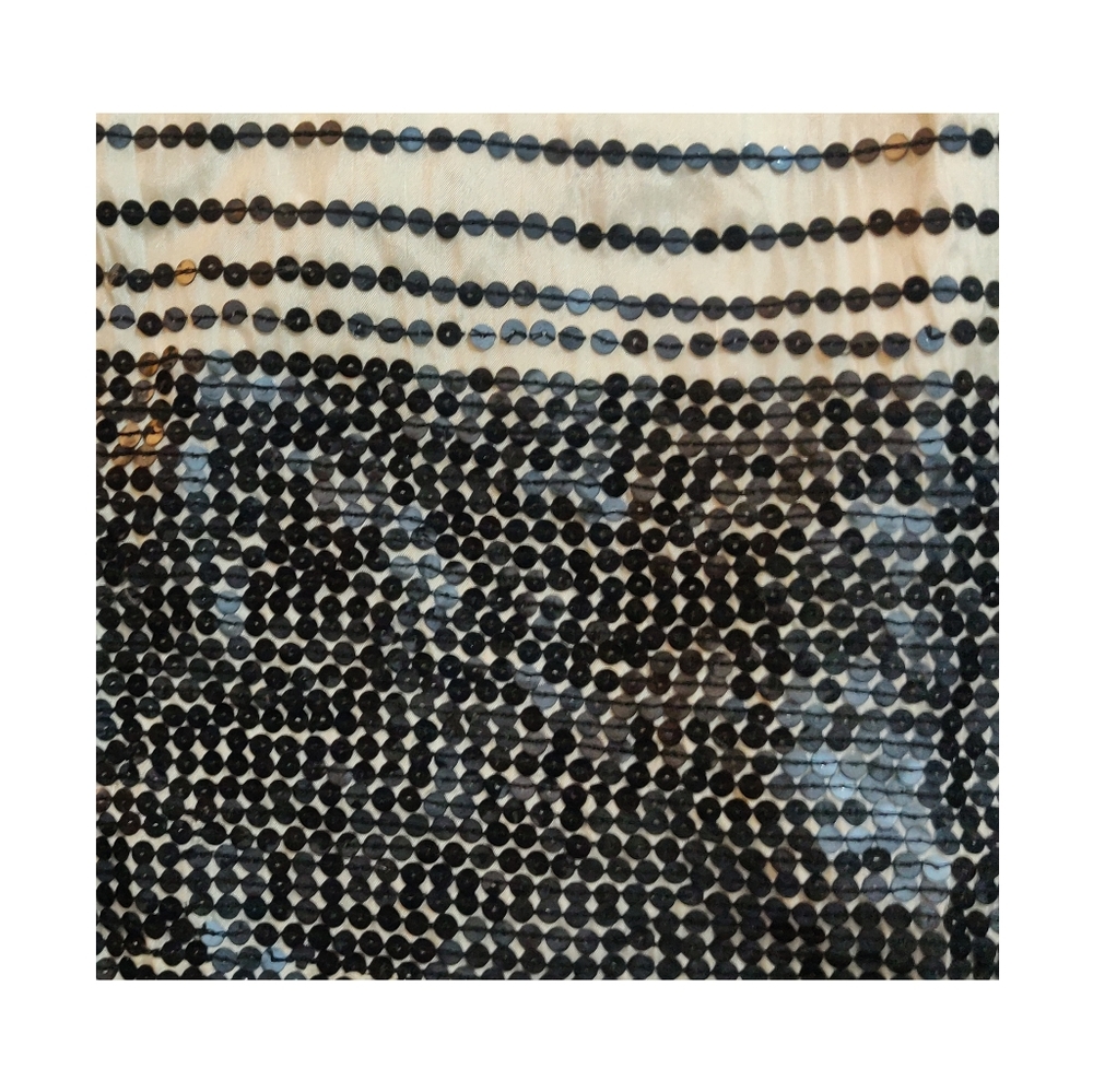 MANGO by Adam Lippes, silk + sequins dress - Picture 6 of 9